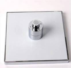 Jawes- LED Regendouche- Zilver- Douchekop- 20x20cm- Verschillende Kleuren- RVS- LED Verlichting -Badkamerproducten 1200x1154