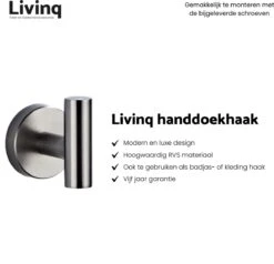 Toiletaccessoireset Gun Metal 4-delig - Luxe Toilet Set - Toiletborstel Met Houder - Toiletrolhouder Met Klep - Reserverolhouder - Handdoekhaak - Gunmetal Badkamer Accessoires 8 Toiletaccessoireset Gun Metal 4-delig - Luxe Toilet Set - Toiletborstel Met Houder - Toiletrolhouder Met Klep - Reserverolhouder - Handdoekhaak - Gunmetal Badkamer Accessoires -Badkamerproducten 1200x1156 5