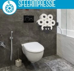 Schaap Toiletrolhouder| Extensso® | - Wc Rolhouder - Wc Rolhouder Zwart - Wc Rolhouder Staand - Wc Rolhouder Zonder Boren - Toiletrolhouder Staand - Zonder Boren - Toiletrolstandaard - Kerst Cadeau - Cadeautjes -Badkamerproducten 1200x1157 3