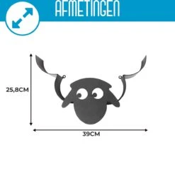 Schaap Toiletrolhouder| Extensso® | - Wc Rolhouder - Wc Rolhouder Zwart - Wc Rolhouder Staand - Wc Rolhouder Zonder Boren - Toiletrolhouder Staand - Zonder Boren - Toiletrolstandaard - Kerst Cadeau - Cadeautjes -Badkamerproducten 1200x1160 1