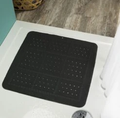 Sealskin Unilux Veiligheidsmat 55x55 Cm - PVC - Antraciet -Badkamerproducten 1200x1180 6