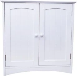 Wastafelkast - Badkamermeubel Met Uitsparing - 60 X 60 X 30 Cm - Wit - Badkamerkast 9 Wastafelkast - Badkamermeubel Met Uitsparing - 60 X 60 X 30 Cm - Wit - Badkamerkast -Badkamerproducten 1200x1188 9