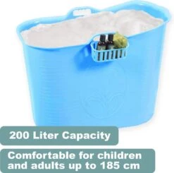 Zitbad Voor Volwassenen - Bath Bucket - Blauw - 200L 12 Zitbad Voor Volwassenen - Bath Bucket - Blauw - 200L -Badkamerproducten 1200x1191 6