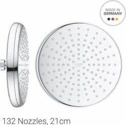 GROHE New Tempesta Cosmopolitan 210 Regendouche - ø 21 Cm - Zonder Thermostaat - Chroom 23 GROHE New Tempesta Cosmopolitan 210 Regendouche - ø 21 Cm - Zonder Thermostaat - Chroom -Badkamerproducten 1200x1195 8