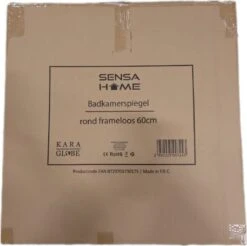 SensaHome - Ronde Badkamerspiegel Frameloos Met LED Verlichting - Wandspiegel - 60CM 19 SensaHome - Ronde Badkamerspiegel Frameloos Met LED Verlichting - Wandspiegel - 60CM -Badkamerproducten 1200x1196 13