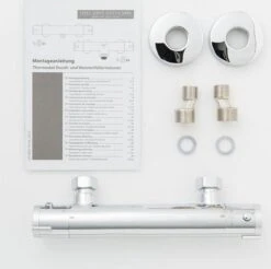 SCHÜTTE London Thermostatische Douchekraan - Hartafstand 120 Mm - Chroom -Badkamerproducten 1200x1197 14