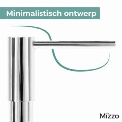 Mizzo Zeepdispenser 300ML - Zeeppompje - Inbouw Keukenblad - Chroom -Badkamerproducten 1200x1198 12