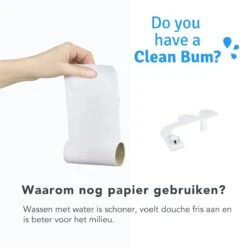 Clean Bum® Elegance Plus Bidet WC- Dubbele Sproeikop - Easy Fit Systeem 15 Clean Bum® Elegance Plus Bidet WC- Dubbele Sproeikop - Easy Fit Systeem -Badkamerproducten 1200x1198 30