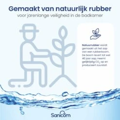 Merkloos Douchemat - Antislip Mat - Antislipmat Douche - Badmat - Schimmelbestendig - Met Zuignappen - Wasbaar - Grijs 17 Merkloos Douchemat - Antislip Mat - Antislipmat Douche - Badmat - Schimmelbestendig - Met Zuignappen - Wasbaar - Grijs -Badkamerproducten 1200x1198 33