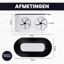 Lenga Tandenborstelhouder - Elektrische Tandenborstel Houder - Dubbele Tandenborstel Houder - Tandenborstel Houder Zwart -Badkamerproducten 1200x1199 10