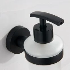 VDN Stainless Zeeppompje - Zeepdispenser - Zeepdispenser Wandmontage - Zwart - Hangend 9 VDN Stainless Zeeppompje - Zeepdispenser - Zeepdispenser Wandmontage - Zwart - Hangend -Badkamerproducten 1200x1200 1000