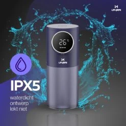 Lavrai - Automatische Zeepdispenser - Zeeppompje - Met LCD Scherm - Opldaadbaar - En Infrarood Sensor -Badkamerproducten 1200x1200 1033