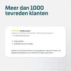 Moodcare® Douchegordijn Klemmen – Douchegordijn Houder 4 Stuks – Douchegordijn Clip Zelfklevend -Badkamerproducten 1200x1200 1068