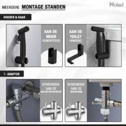 Nolad® Bidet Handdouche - Douchekoppen - Bidet - Handdouche - Zwart 11 Nolad® Bidet Handdouche - Douchekoppen - Bidet - Handdouche - Zwart -Badkamerproducten 1200x1200 1149