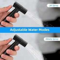 BOTC Bidet Handdouche - Shattaf - Bidet Sproeier - Bidetkraan - Zwart -Badkamerproducten 1200x1200 1204