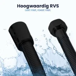 Eagle Bath & Shower - Douchekop Met Slang – Mat Zwart - 3 Functies – Handdouche – Hoofddouche -Badkamerproducten 1200x1200 1237