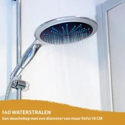 Grote Douchekop - 18cm - Levay ® -Badkamerproducten 1200x1200 1253