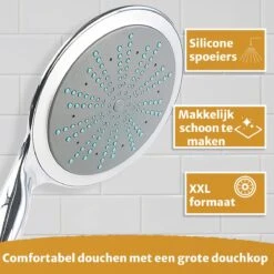 Grote Douchekop - 18cm - Levay ® -Badkamerproducten 1200x1200 1254