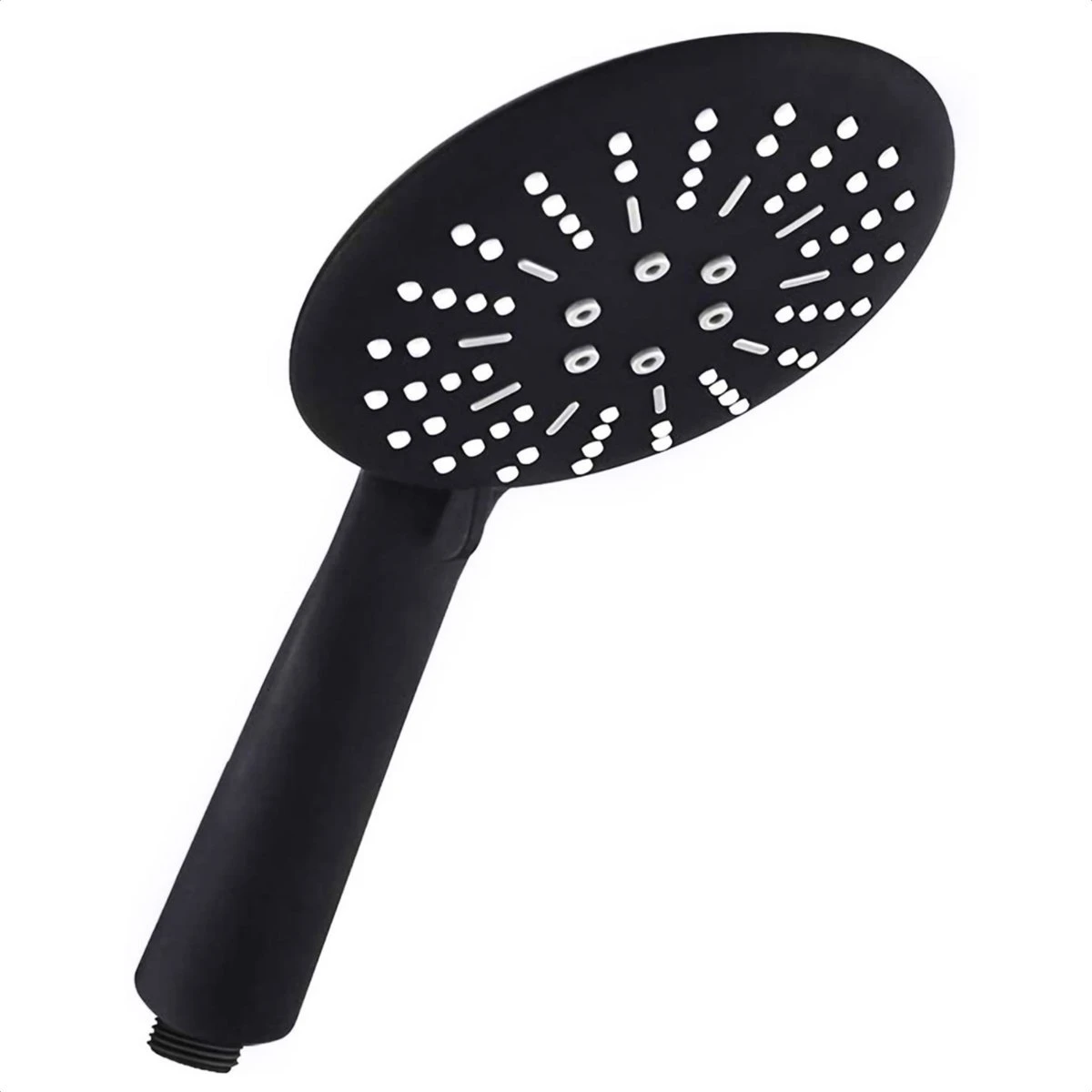 IBright Douchekop Met Slang – Mat Zwart - 3 Functies – Handdouche – Hoofddouche Inclusief Wandhouder Zonder Boren 2 IBright Douchekop Met Slang – Mat Zwart - 3 Functies – Handdouche – Hoofddouche Inclusief Wandhouder Zonder Boren - Afbeelding 2