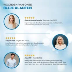 WITTS Douchekop - Waterbesparend - Hoge Kwaliteit - Handdouche ø 12cm - 6 Standen -Badkamerproducten 1200x1200 1278