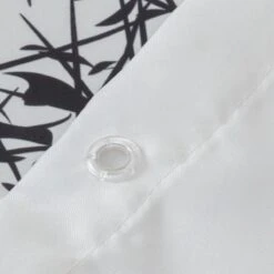 Sealskin Flow Douchegordijn 180x200 Cm - Polyester - Zwart / Wit -Badkamerproducten 1200x1200 1295