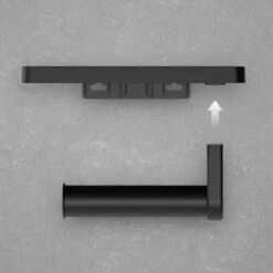 SaniRay Toiletrolhouder Met Telefoonhouder - Toiletrolhouder Met Planchet Voor Telefoon - Kunststof - WC Rolhouder Met Plankje Voor Telefoon. -Badkamerproducten 1200x1200 135