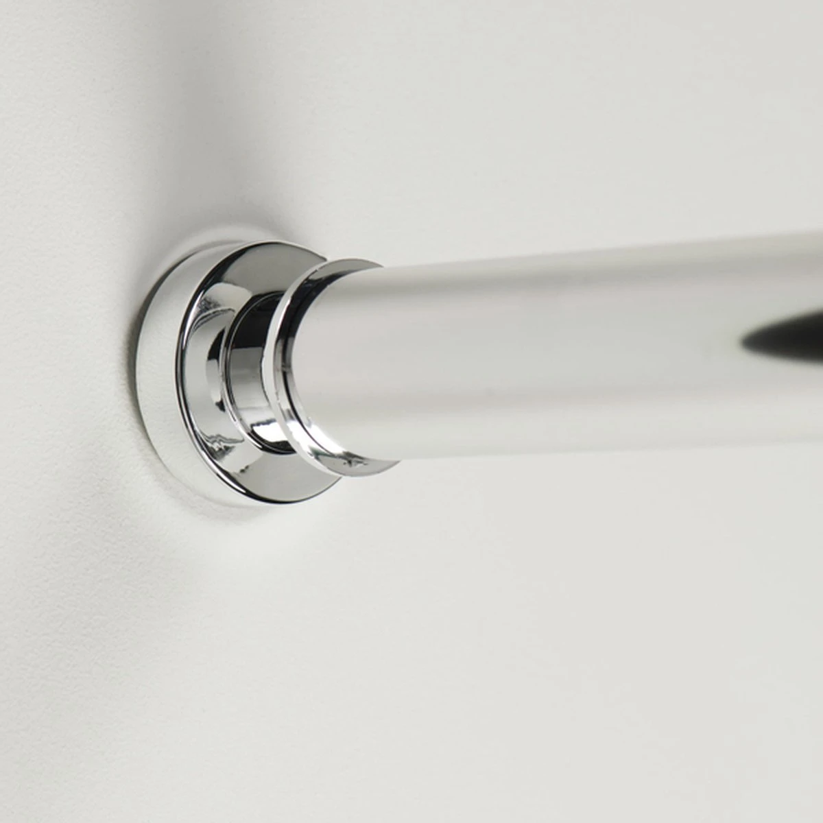 Sealskin Seallux Douchegordijnstang - 80-130 Cm - Chroom 5 Sealskin Seallux Douchegordijnstang - 80-130 Cm - Chroom - Afbeelding 5