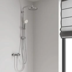 GROHE New Tempesta Cosmopolitan 210 Regendouche - ø 21 Cm - Zonder Thermostaat - Chroom 17 GROHE New Tempesta Cosmopolitan 210 Regendouche - ø 21 Cm - Zonder Thermostaat - Chroom -Badkamerproducten 1200x1200 1435
