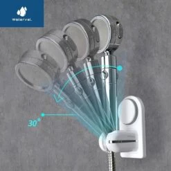 Zelfklevende Douchekophouder Met Zuignap - Universele Douchekop & Handdouche Houder - Verstelbaar - Handdouchehouder - Douche Kop Wandhouder - Zonder Boren & Schroeven -Badkamerproducten 1200x1200 1451