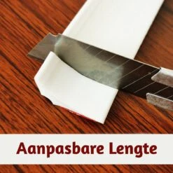 Merkloos S Soesa Zelfklevende Waterkering Douche 200cm - Sanitaire Waterstopper - Douchedorpel Wit, 12 X 20 Mm, 200 Cm -Badkamerproducten 1200x1200 1514