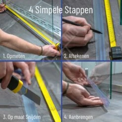 Simple Fix Lekstrip - Douchestrip - Waterkering - 70CM Lang - 6MM Glasdikte - Lekdorpel -Badkamerproducten 1200x1200 1520