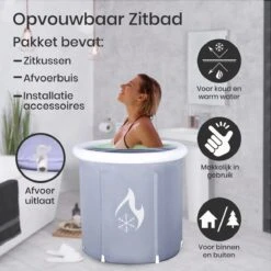 Zitbad Voor Volwassenen - Bath Bucket - Ijsbad - Ice Bath - Inklapbaar Bad - Wim Hof Methode - Opblaasbaarbad - Inclusief Voetpomp - Inclusief Ingebouwd Zitkussen - Grijs 12 Zitbad Voor Volwassenen - Bath Bucket - Ijsbad - Ice Bath - Inklapbaar Bad - Wim Hof Methode - Opblaasbaarbad - Inclusief Voetpomp - Inclusief Ingebouwd Zitkussen - Grijs -Badkamerproducten 1200x1200 1580