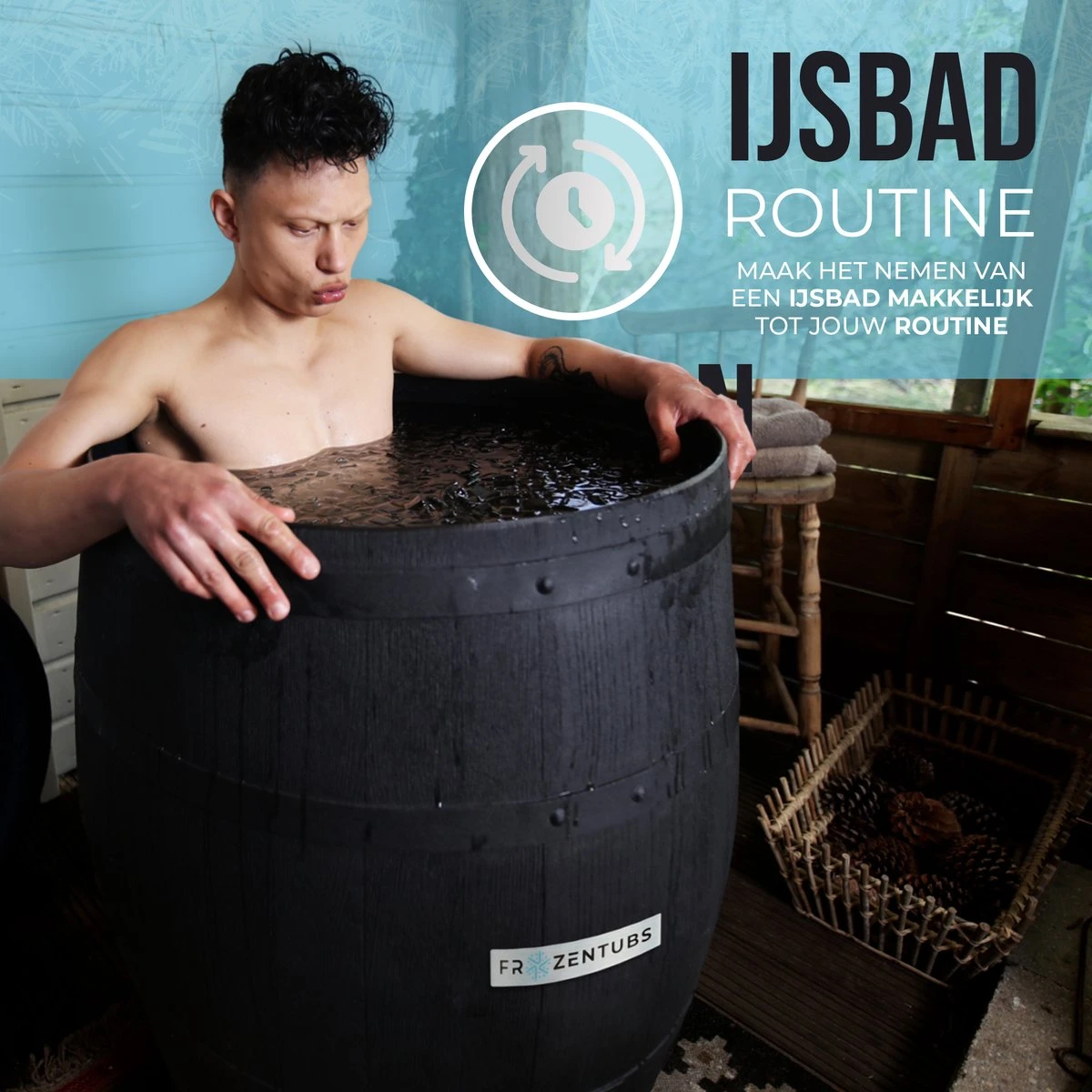 FrozenTubs IJsbad - Zitbad - Ice Bath Bucket - Bathtub - Dompelbad - Wim Hof Methode 3 FrozenTubs IJsbad - Zitbad - Ice Bath Bucket - Bathtub - Dompelbad - Wim Hof Methode - Afbeelding 3