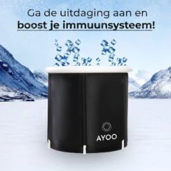 AYOO® Zitbad - Opblaasbaar Bad - Opvouwbaar Bad - IJsbad - Badkuip - Zitbad Voor Volwassenen - Bathtub - Zitbaden - Bath Bucket - Wim Hof Methode - Inclusief Voetpomp - Zwart 17 AYOO® Zitbad - Opblaasbaar Bad - Opvouwbaar Bad - IJsbad - Badkuip - Zitbad Voor Volwassenen - Bathtub - Zitbaden - Bath Bucket - Wim Hof Methode - Inclusief Voetpomp - Zwart -Badkamerproducten 1200x1200 1643