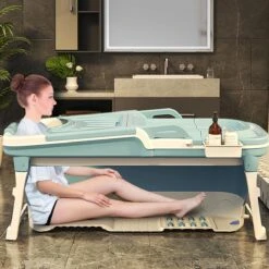 Foresta Volwassenen Zitbad XXL 150CM - Plastic Badkuip - Lime -Badkamerproducten 1200x1200 1646