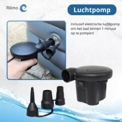 Opblaasbaar Bad Ligbad Zitbad Volwassenen - Ijsbad Badkuip Opblaasbad - Opvouwbaar Bad Opblaas Bad Antraciet -Badkamerproducten 1200x1200 1681