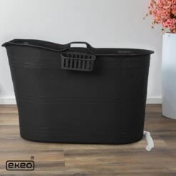EKEO Zitbad - 210L - Mobiele Badkuip - Bath Bucket - Zwart -Badkamerproducten 1200x1200 1707