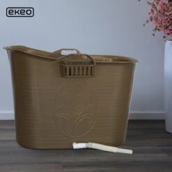 LIFEBATH - Zitbad Nancy - Bath Bucket - Mobiele Badkuip - 200L - Voor Volwassenen - Goud -Badkamerproducten 1200x1200 1723