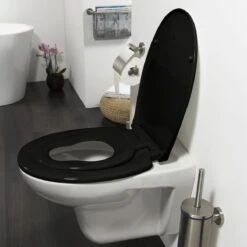 Tiger Tulsa - Toiletbril Met Deksel - WC Bril - Thermoplast Zwart -Badkamerproducten 1200x1200 1772