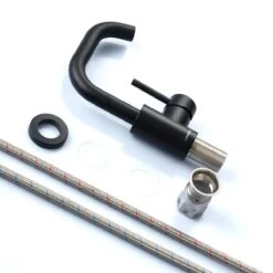 LOMAZOO Wastafelkraan Zwart Pollux - Zwarte Wastafelkraan - Badkamerkraan Zwart - Zwarte Badkamerkraan -Badkamerproducten 1200x1200 1888