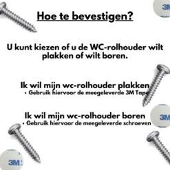 Pazzo Goods - Toiletpapierhouder - Zwart - Met Boren - Vintage - Wc Rolhouder Zwart - Wc-rolhouder Vintage - Wc-papierhouder - Wc-rolhouder -Badkamerproducten 1200x1200 194