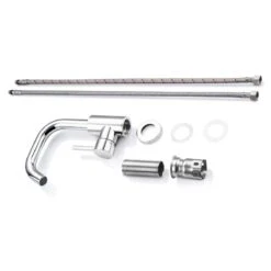 LOMAZOO Wastafelkraan Rosely - Badkamerkraan - Mengkraan Wastafel - Chroom -Badkamerproducten 1200x1200 1951