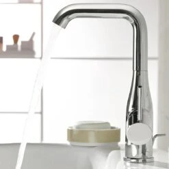 GROHE Essence New Wastafelkraan - Met EcoJoy® - Draaibare Uitloop - Zonder Waste - Chroom - 23541001 -Badkamerproducten 1200x1200 1964