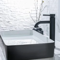 LOMAZOO Wastafelkraan Zwart Cardano - Zwarte Kraan - Badkamerkraan - Wastafel Mengkraan - Hoog 15 LOMAZOO Wastafelkraan Zwart Cardano - Zwarte Kraan - Badkamerkraan - Wastafel Mengkraan - Hoog -Badkamerproducten 1200x1200 1993