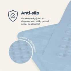 Douchemat Antislip Blauw - 53 X 53 Cm - Antislipmat Douche - Badmat 10 Douchemat Antislip Blauw - 53 X 53 Cm - Antislipmat Douche - Badmat -Badkamerproducten 1200x1200 2054