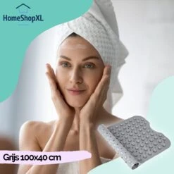 The Original - Badmat Antislip - Grijs - 100x40cm - Antislipmat Douchemat Voor Bad & Douche - Anti Slip Mat Met Zuignappen 14 The Original - Badmat Antislip - Grijs - 100x40cm - Antislipmat Douchemat Voor Bad & Douche - Anti Slip Mat Met Zuignappen -Badkamerproducten 1200x1200 2084