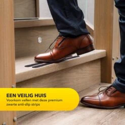 RX Goods 25 Stuks Zelfklevende Anti Slip Strips Stickers – 2 Cm X 20 Cm - Met Schraper – Zwarte Antislip Tape -Badkamerproducten 1200x1200 2170