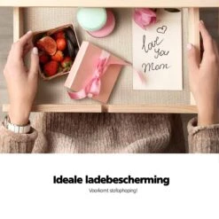 SWILIX ® Antislipmat Voor Kasten En Lades, Douchemat - Badkamermat - Badmat, Dienblad, Vloer - 4 Meter Rol - Anti Slip Mat - 400 X 30 Cm - Zwart -Badkamerproducten 1200x1200 2175