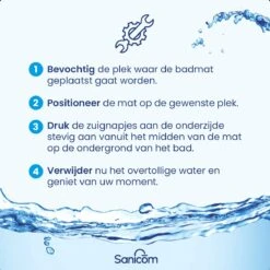 Merkloos Douchemat - Antislip Mat - Antislipmat Douche - Badmat - Schimmelbestendig - Met Zuignappen - Wasbaar - Grijs 12 Merkloos Douchemat - Antislip Mat - Antislipmat Douche - Badmat - Schimmelbestendig - Met Zuignappen - Wasbaar - Grijs -Badkamerproducten 1200x1200 2212