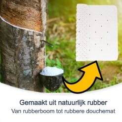 Douchemat Antislip Wit - 53 X 53 Cm - Antislipmat Douche - Badmat -Badkamerproducten 1200x1200 2261